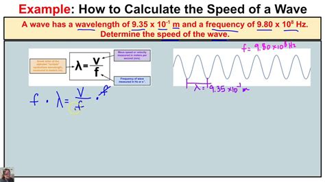 Waves move energy from one place to another. How to Calculate the Wave Speed of a Wave When Wavelength ...