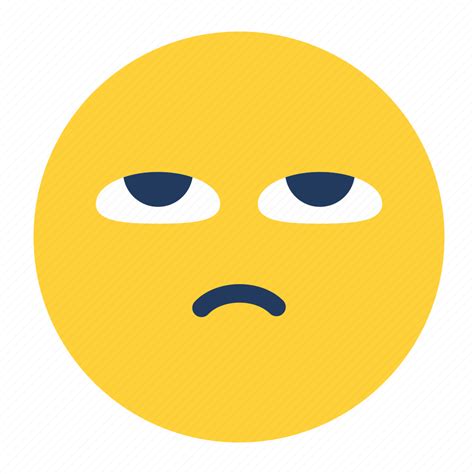 Bored Emoji Emoticon Emotion Face Feeling Tired Sticker