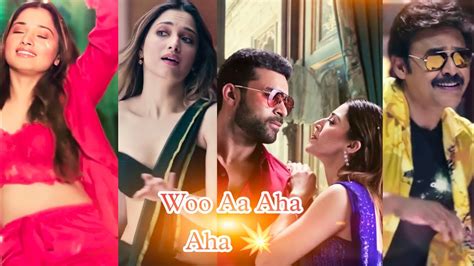 Woo Aa Aha Aha 💥 🔥 Song Whatsapp Status F3 Songs Venkatesh Varun