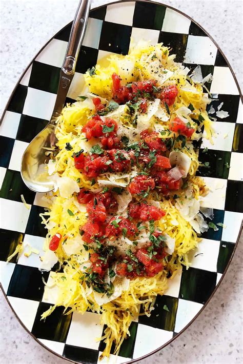 Easy Grilled Spaghetti Squash Recipe Reluctant Entertainer