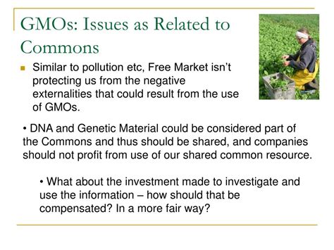Ppt Gmos And The Commons Powerpoint Presentation Free Download Id