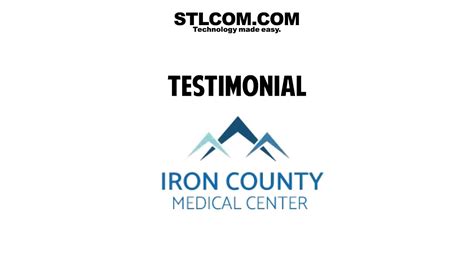 Iron County Medical Center Testimonial Youtube
