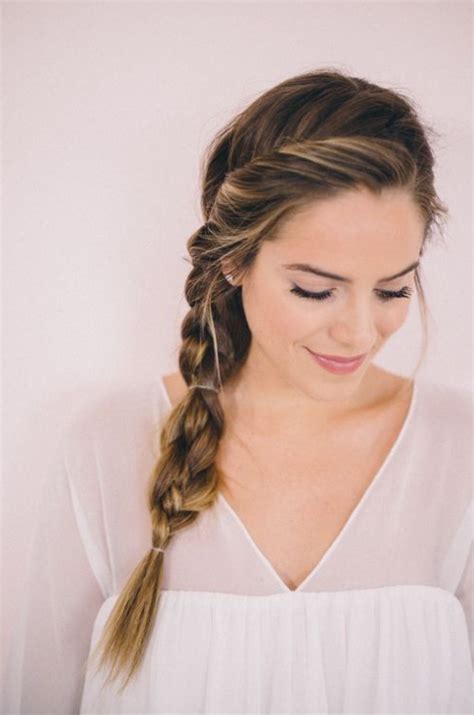 Casual Twisted Side Braid Hairstyle For Long Hair Braided Hairstyles