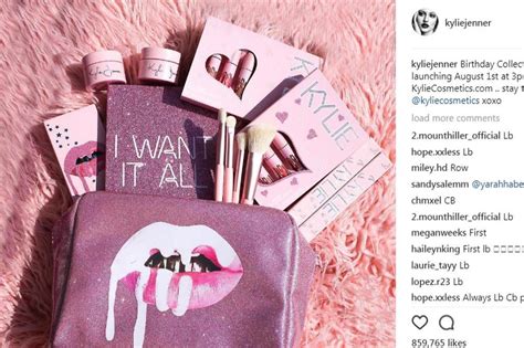 Kylie Jenner Reveals Details Of Kylie Cosmetics Birthday Collection