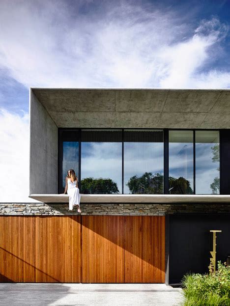 Matt Gibson References Brazilian Modernism For Concrete And Stone House