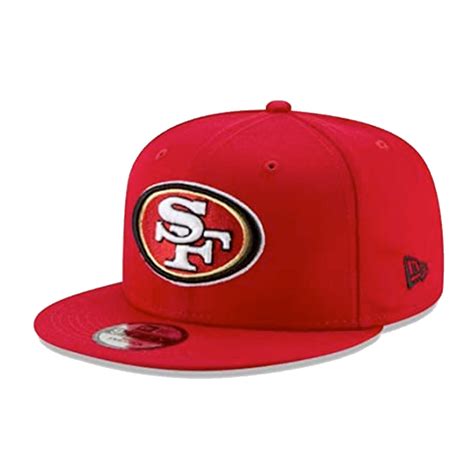 Pro Standard San Francisco 49ers Stacked Logo Snapback Hat Red