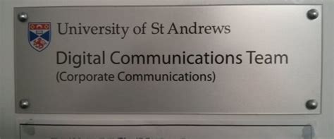 Updates From Work University Of St Andrews Digital Communications Team