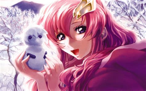 Wallpaper Illustration Anime Sun Pink Cute Girl Smile Being
