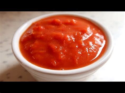 De la sauce bolognaise, de la sauce à pizza, pour accompagner du poulet pané ou des tranches. SAUCE TOMATE Maison / LA VRAIE / Un jour Une recette - YouTube