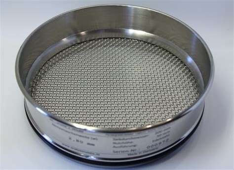 Laboratory Test Sieves According To Astm E11