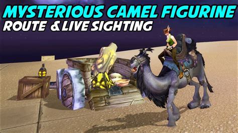 Mysterious camel figurine is a level 1 item with only 42 health that can be found pretty much all over uldum. Mysterious Camel Figurine Guide (includes live sighting ...