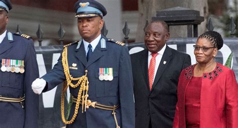 Matamela cyril ramaphosa (born 17 november 1952) is a south african politician serving as president of south africa since 2018 and president of the african national congress (anc) since 2017. Protest Disrupts South Africa President's Speech ...