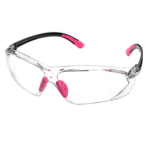 Safeyear Women Safety Glasses Anti Fog Lenshd Clear Scratch Resistant Safetoe Ppe
