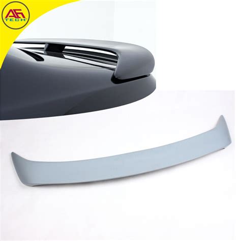 Abs Primer Hm Style Auto Back Boot Spoiler Rear Trunk Tall Spoiler Wing