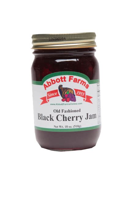 Black Cherry Jam Abbott Farms