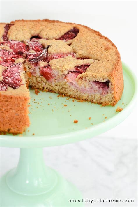 Plum Cake Gluten Free Paleo Friendly A Healthy Life For Me