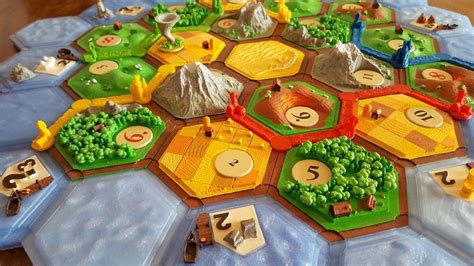 Settlers Catan Style Magnetic By Dakanzla Thingiverse Catan Board