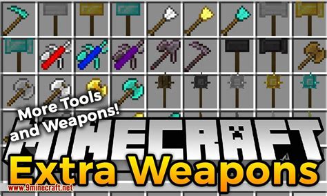 Extra Weapons Mod 11521144 Stone Age To Modern Age Weapons