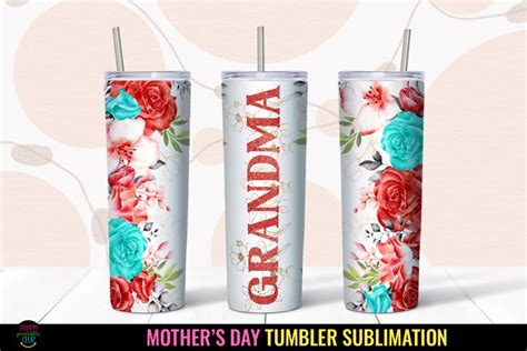 Mother S Day Tumbler Sublimation I Mom Tumbler Wrap PNG
