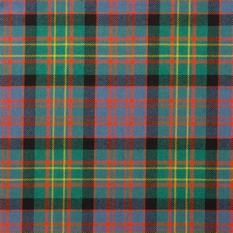 Bowie Ancient Light Weight Tartan Fabric Lochcarron Of Scotland