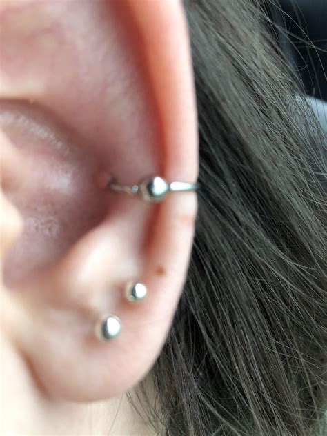 Any of you guys had a piercing bump? I have a couple of piercings that ...