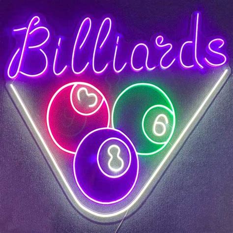 The Expert Billiards Neon Sign Manufacturer In China Litasign