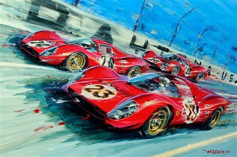 1 2 3 Win For Ferrari At The 1967 24 Hours Of Daytona