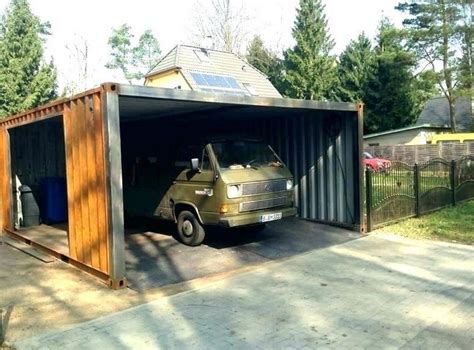 10 Shipping Container Garage That Are Beautiful And Practical