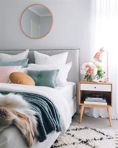 46 Beautiful Spring Decor Ideas With Pastel Color Homyhomee Scandinavian Bedroom Decor
