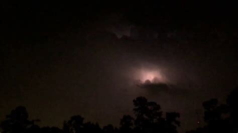 Amazing Lightning Storm Houston Texas November 7 2018 Youtube