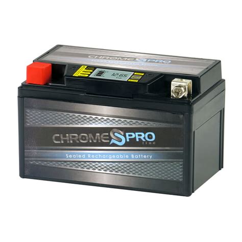 Chrome Pro Battery Ytx7a Bs 7a Bs 12 Volt6 Ah 100 Cca Sealed Agm