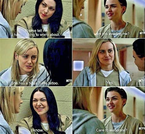 She wears glasses with thick black frames (described as secretary glasses by piper). 570 best images about Orange Is The New Black on Pinterest ...