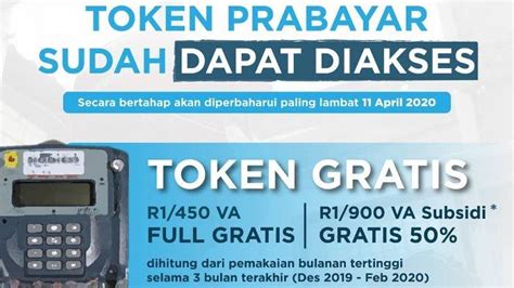 Besaran token gratis yang akan diberikan kepada pelanggan golongan 450 akan dihitung berdasarkan penggunaan listrik terbesar selama 3 bulan terakhir. Cara Dapatkan Pulsa Token Listrik Gratis dari PLN Lewat WhatsApp, Akses Link di Sini - Tribun Wow