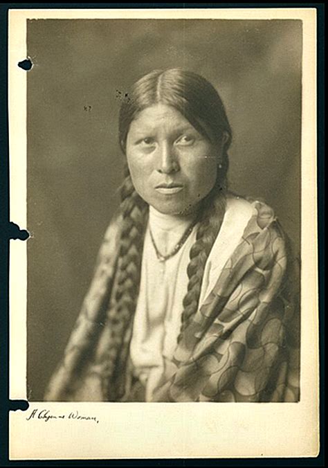 A Cheyenne Woman Native American Heritage Native American