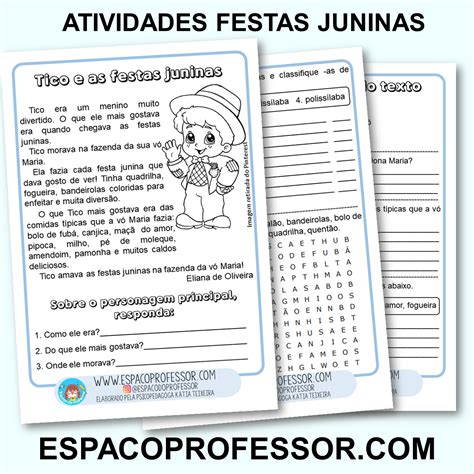 Textos Sobre Festa Junina Com Interpretação