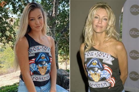 Ava Sambora Wears Mom Heather Locklears 20 Year Old Bon Jovi Shirt