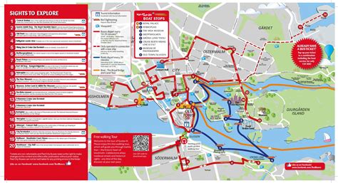 Plan Et Carte De Bus Tour De Stockholm Hop On Hop Off Bus Tours Et Big Bus De Stockholm