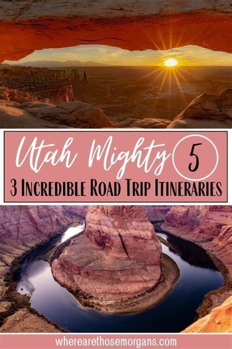 Utah Road Trips 9 Amazing Itineraries To Plan Your Dream Vacation
