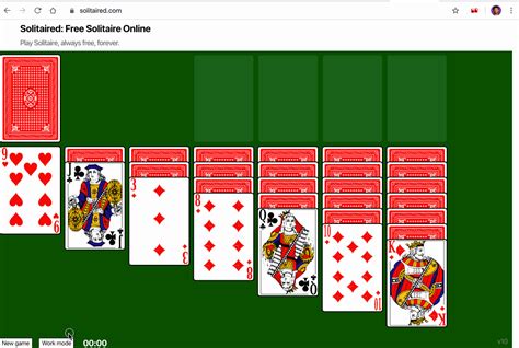 On the tableau the cards are played in descending order and with alternating colors. How to Play Solitaire At Work Without Your Boss Finding ...