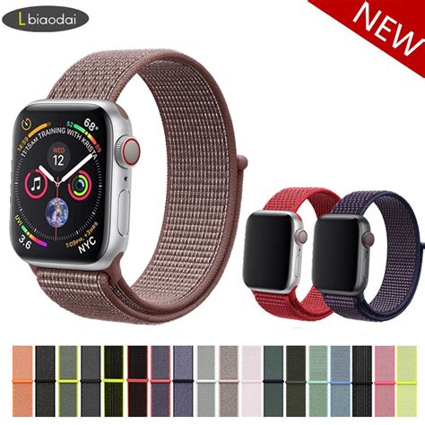 De mayor a menor fecha: Correa de Nylon para Apple reloj de banda de Apple watch 4 ...