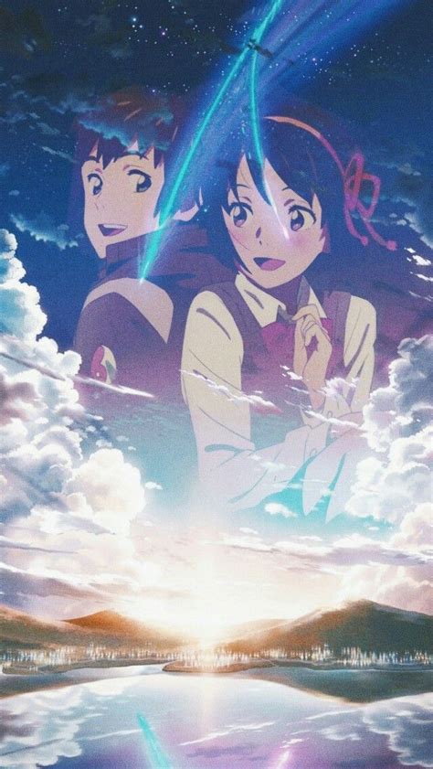 Anime Kimi No Na Wa Your Name Wallpaper Lockscreen Hd Fondo De