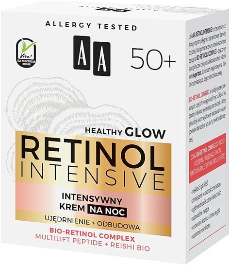 Intenzivní noční pleťový krém 50 AA Retinol Intensive Healthy Glow