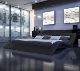Site to store pickup note: Tosh Furniture Modern Nerius Black Platform Bed | Modern platform bed, Luxury bed frames ...