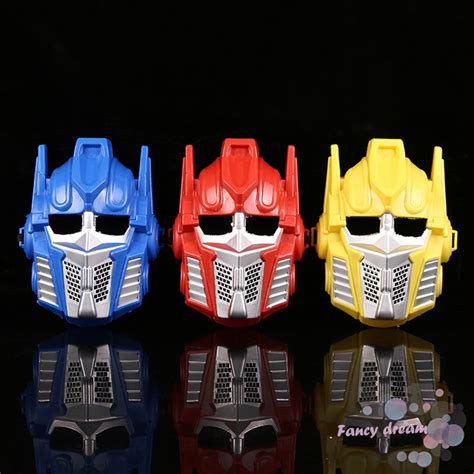 Cod Cartoon Anime Transformers Mask Full Face Kids Cos Masks Birthday