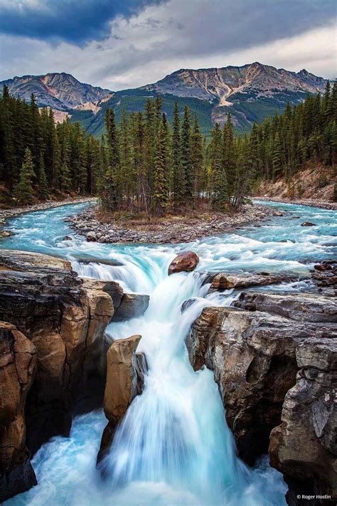 Photo Of The Day Sunwapta Falls By Roger Hostin