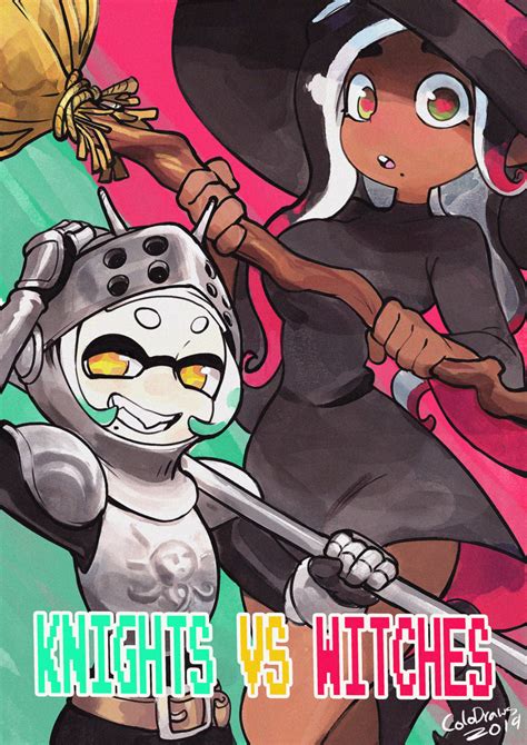 Colo Nagrolaz Inkling Player Character Marina Splatoon Octoling Player Character Pearl