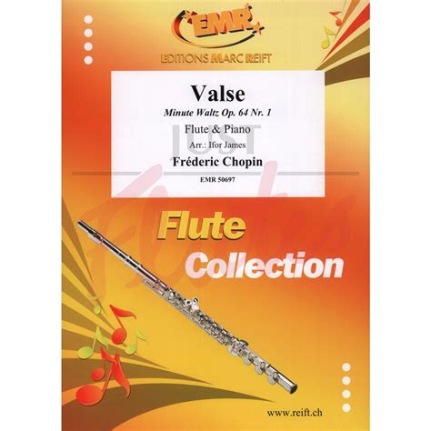 Minute Waltz For Flute And Piano Op 64 No 1 F Chopin Just Flutes