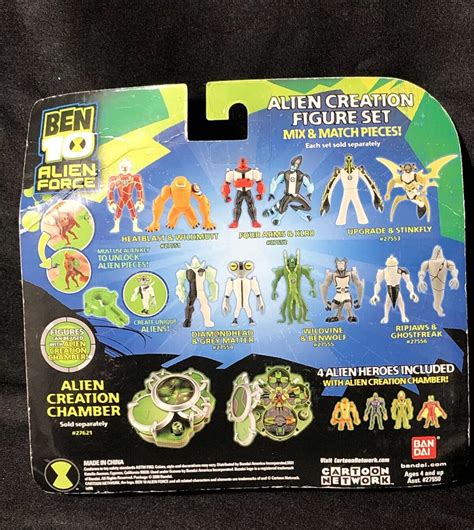 Four Arms And Xlr8 Ben 10 Alien Creation Figure Ubuy India