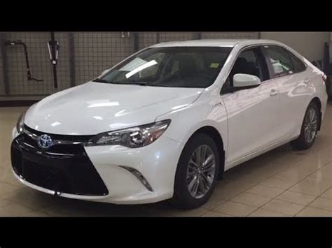 2016 camry hybrid le 4dr sedan, engine 2016 toyota camry hybrid competitors. 2016 Toyota Camry Hybrid SE Review - YouTube