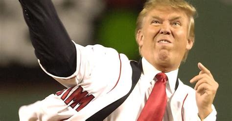 Trump Throws Out First Pitch Album On Imgur